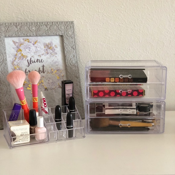 New clear acrylic drawer lipstick makeup organizer - Picture 5 of 8